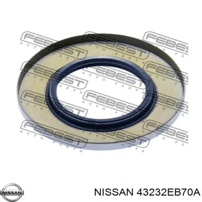 Сальник піввісі заднього моста Nissan/Infiniti 43232EB70A ціна, від 11.00 USD