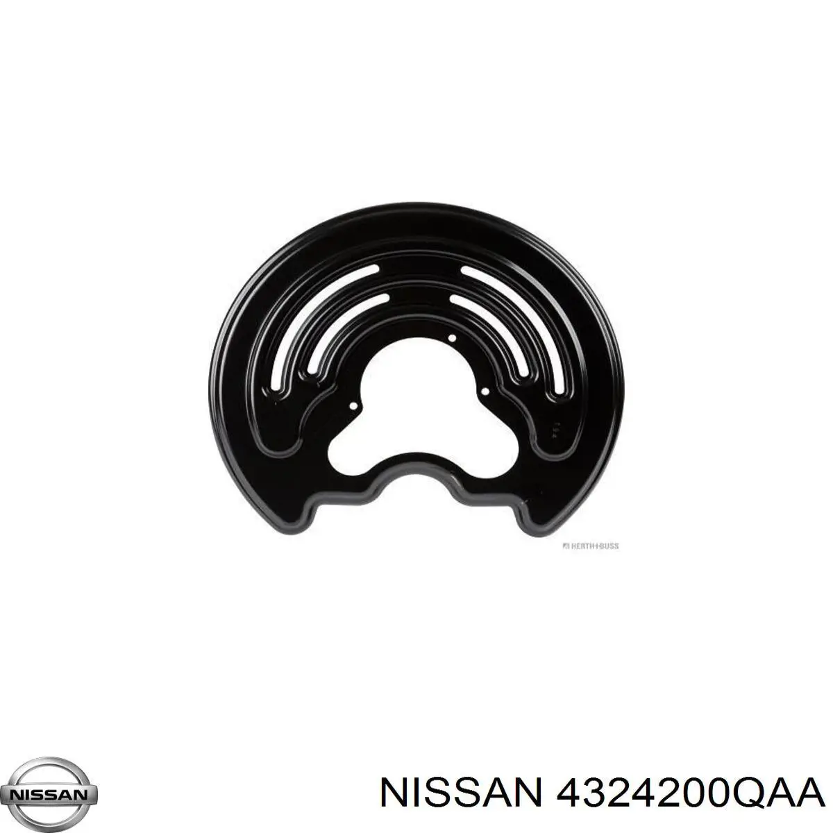 Купити 4324200QAA Nissan/Infiniti Захист гальмівного диска заднього, лівого