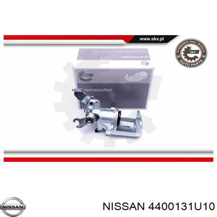 Супорт гальмівний задній правий Nissan/Infiniti D400131U13 ціна, від 58.73 USD