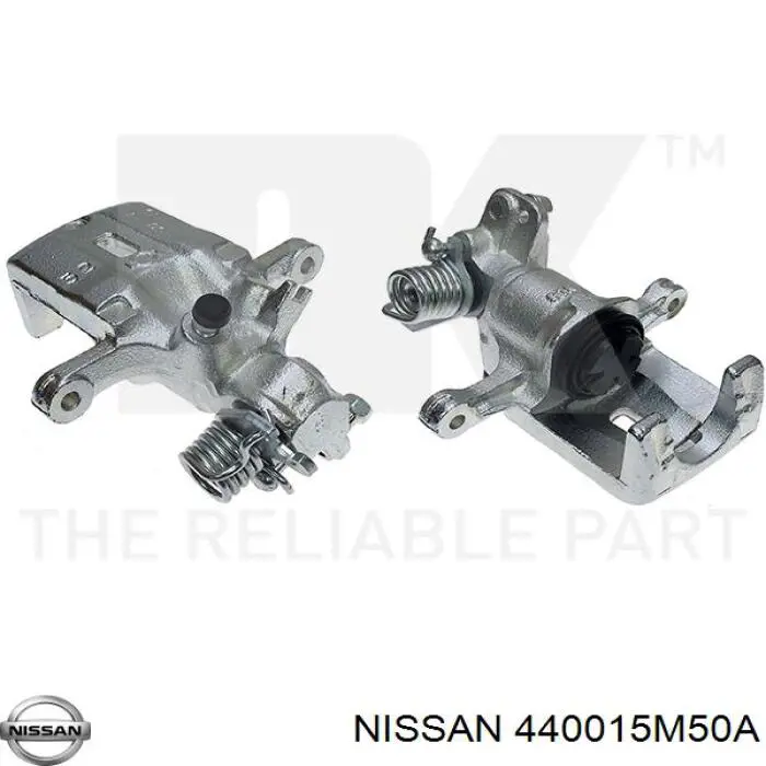 440015M50A Nissan супорт гальмівний задній правий