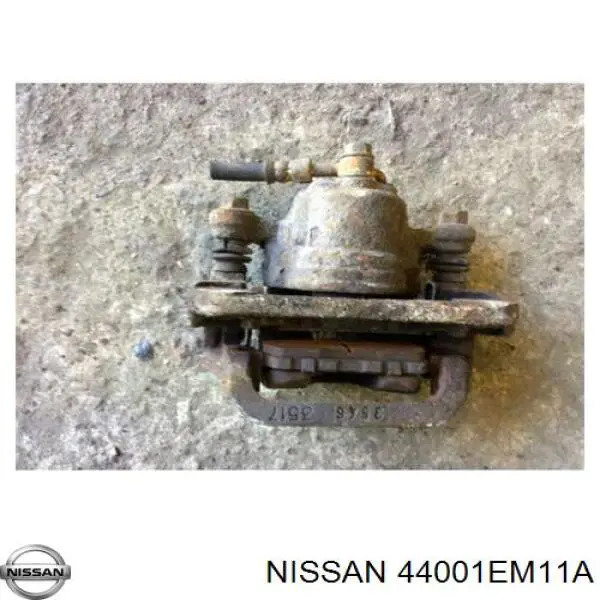 44001EM11A Nissan супорт гальмівний задній правий
