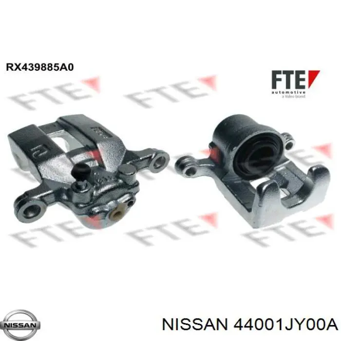 44001JY00A Nissan/Infiniti Супорт гальмівний задній правий