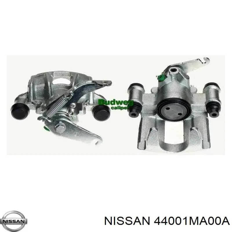 Супорт гальмівний задній правий Nissan/Infiniti 44001MA00A ціна, від 59.91 USD