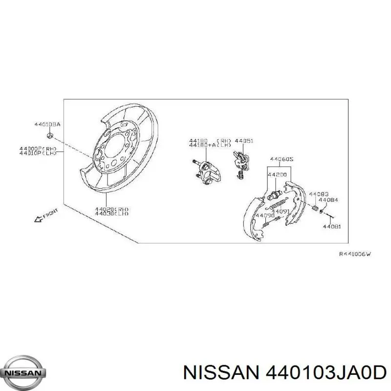  440103JA0D Nissan