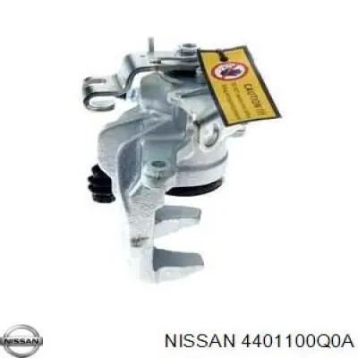 4401100Q0A Nissan/Infiniti Супорт гальмівний задній лівий