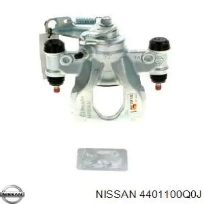 Супорт задній лівий 4401100Q0J Nissan/Infiniti