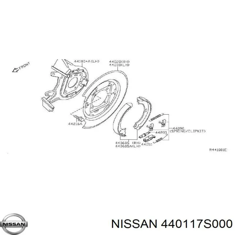  Супорт гальмівний задній лівий Infiniti QX56 