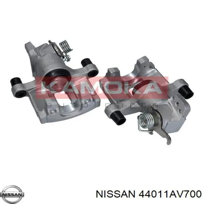 Задній гальмівний супорт лівий Nissan/Infiniti 44011AV700