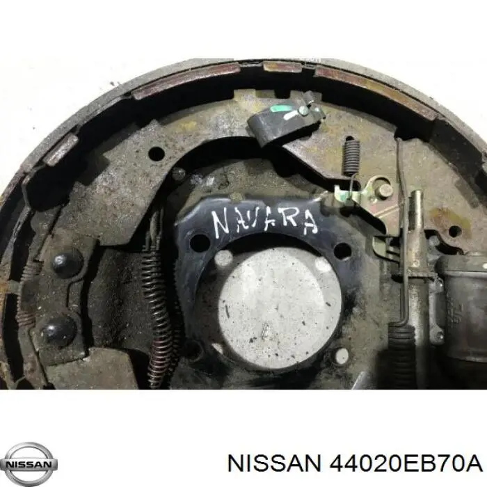 44020EB70A Nissan/Infiniti Диск опорний, заднього гальм. барабана, правий