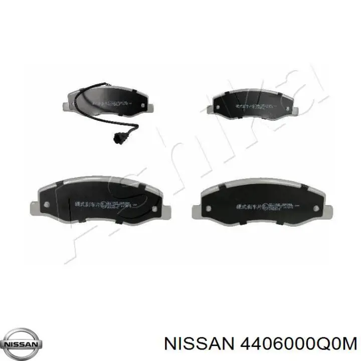 Купити 4406000Q0M Nissan/Infiniti Задні колодки