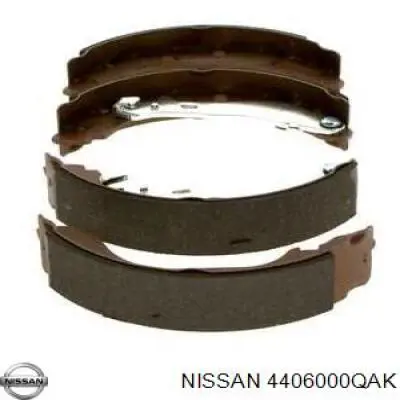 Колодки гальмові задні, барабанні 4406000QAK Nissan/Infiniti