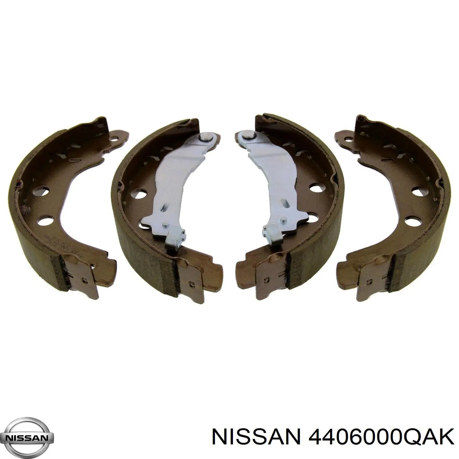 Колодки гальмові задні, барабанні Nissan/Infiniti 4406000QAK ціна, від 18.12 USD