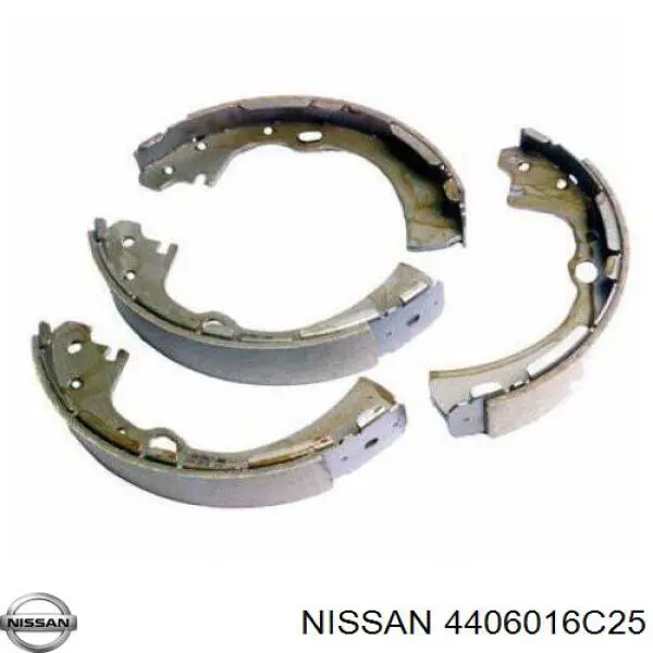 Купити 4406016C25 Nissan/Infiniti Колодки гальмові задні, барабанні