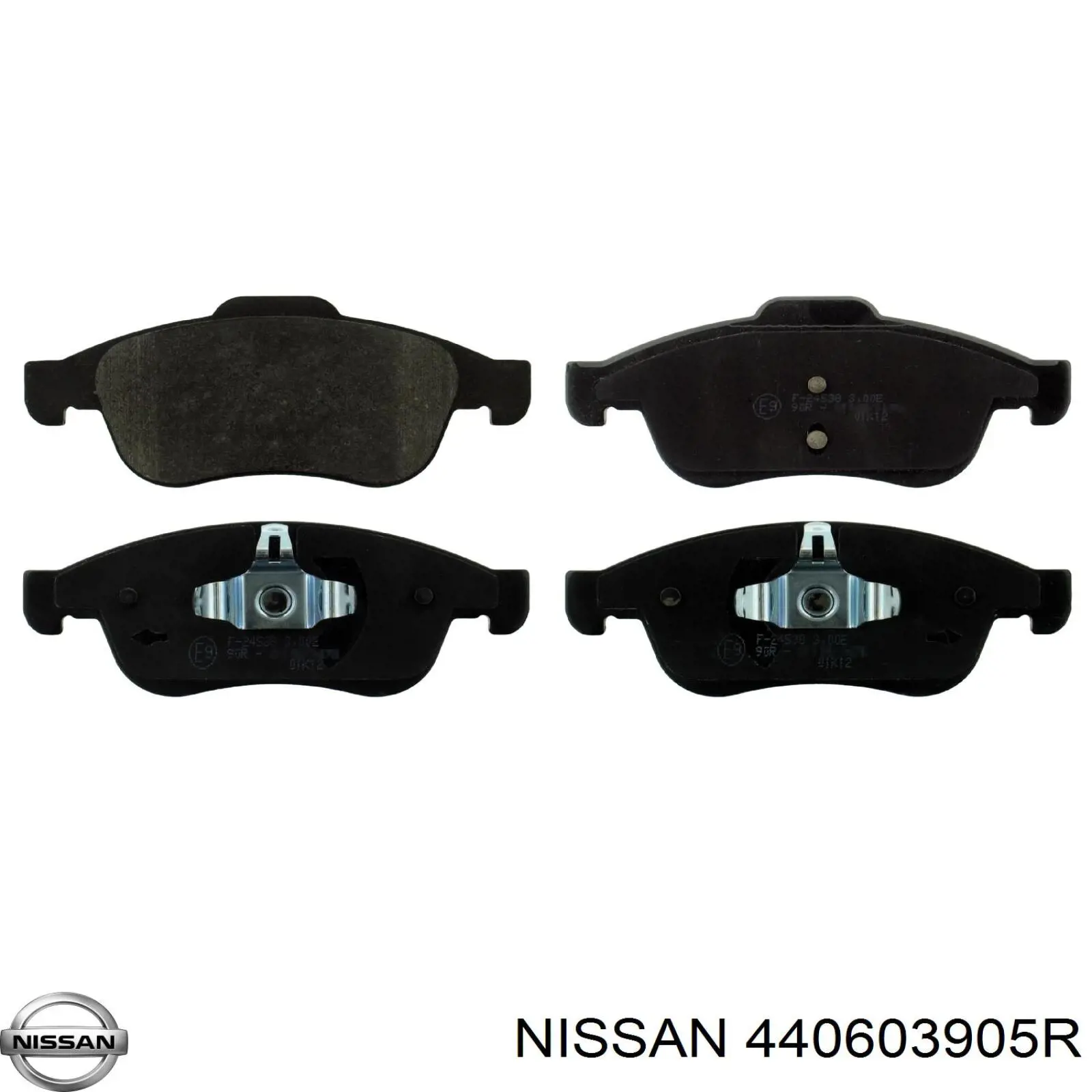 440603905R Nissan/Infiniti Передні гальмівні колодки