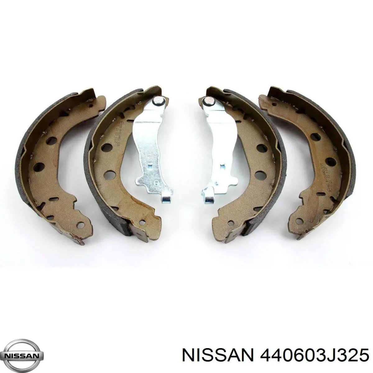 Колодки гальмові задні, барабанні Nissan/Infiniti 440603J325 ціна, від 17.86 USD