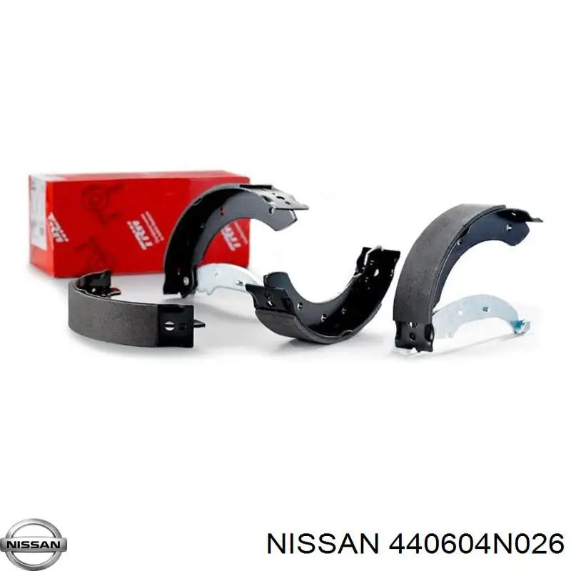 Колодки гальмові задні, барабанні 440604N026 Nissan