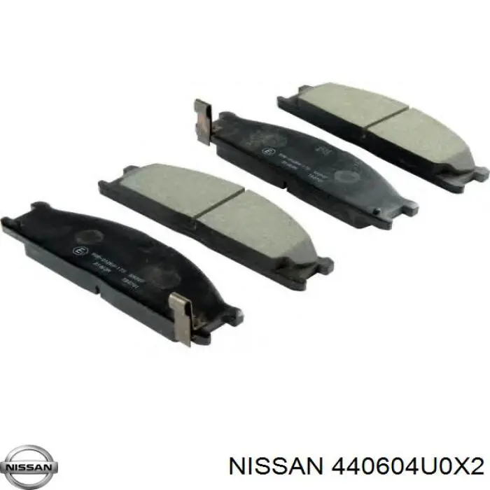 Купити 440604U0X2 Nissan/Infiniti Задні колодки