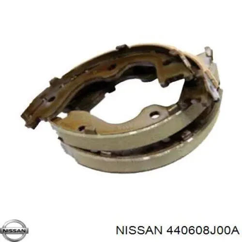 Колодки ручника / стоянкового гальма Nissan/Infiniti 440608J00A ціна, від 29.50 USD