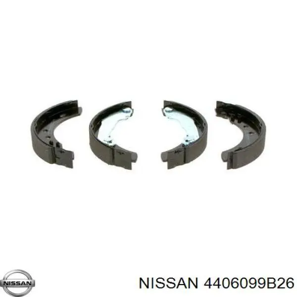 Колодки гальмові задні, барабанні 4406099B26 Nissan