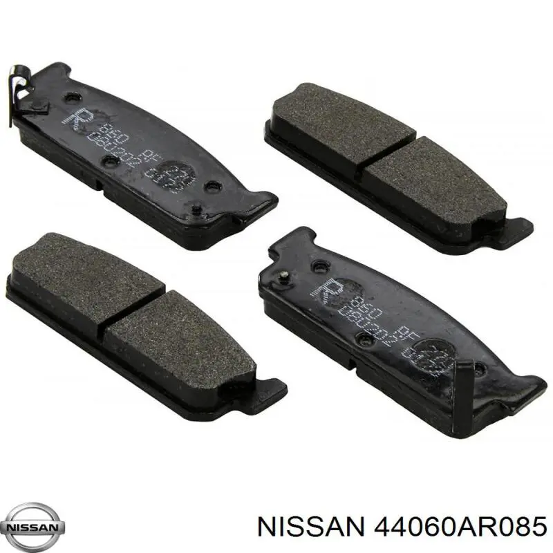 Колодки гальмові задні, дискові 44060AR085 Nissan