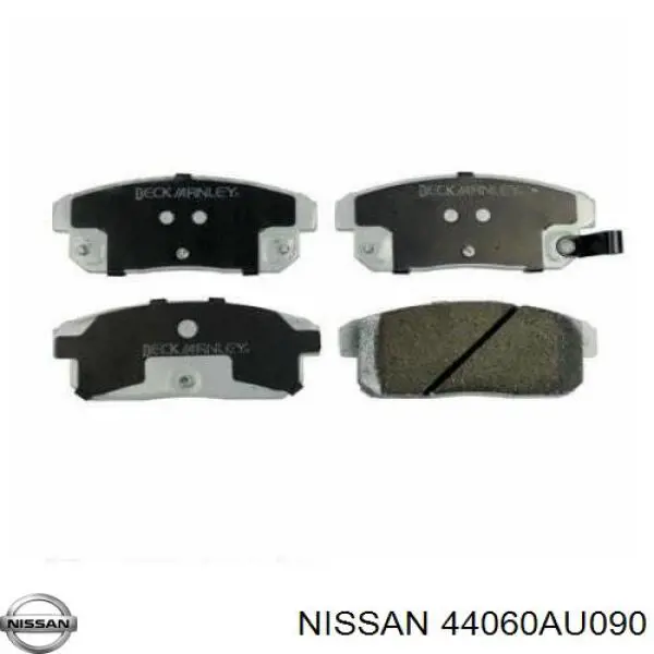 Задні гальмівні колодки Nissan/Infiniti 440604U092 ціна, від 16.38 USD