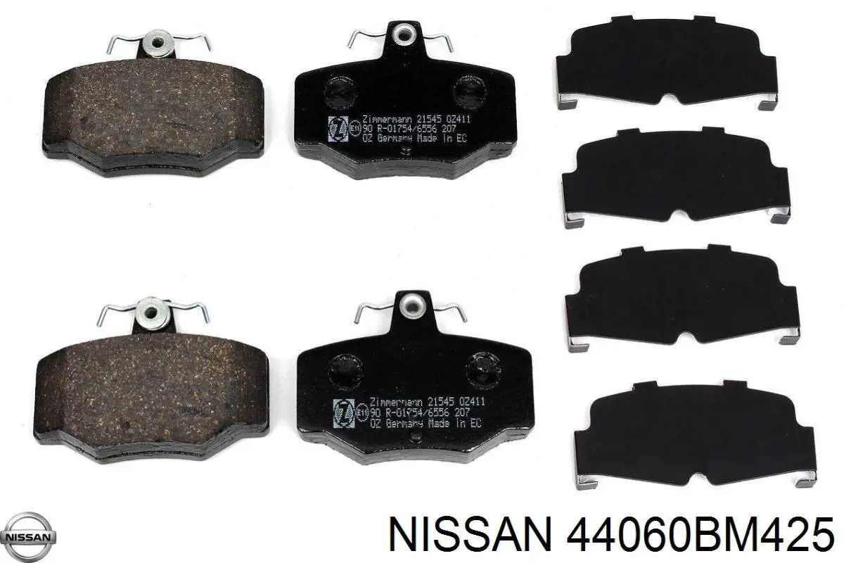 Задні гальмівні колодки Nissan/Infiniti 44060BM425 ціна, від 15.75 USD