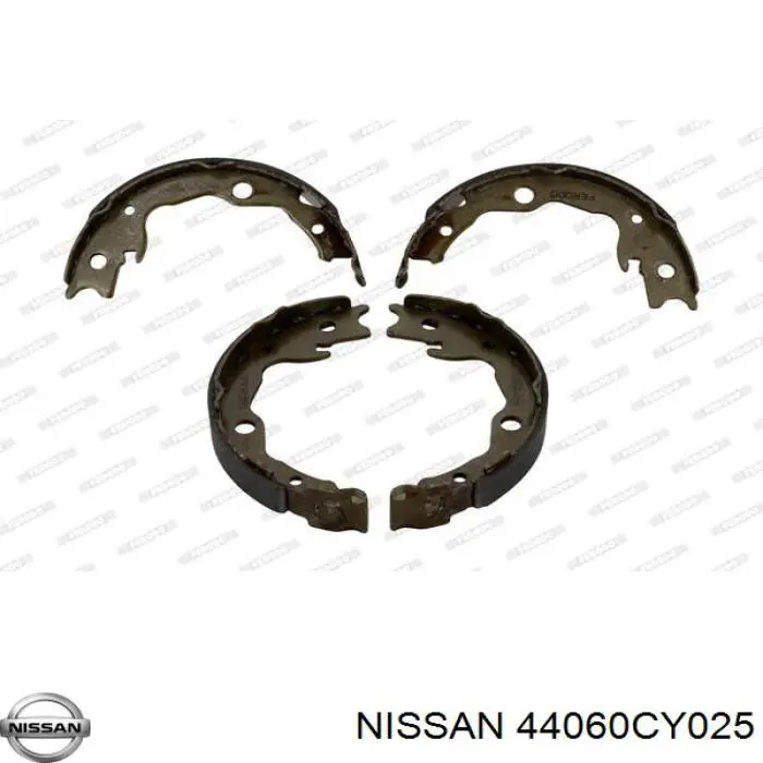 Колодки ручника / стоянкового гальма Nissan/Infiniti 44060CY025 ціна, від 16.98 USD