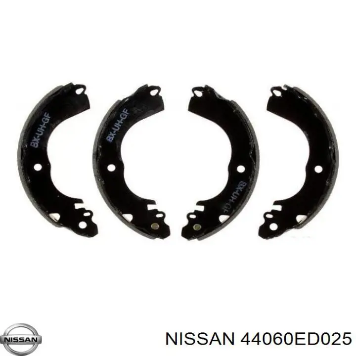 Колодки гальмові задні, барабанні Nissan/Infiniti 44060ED025 ціна, від 25.00 USD