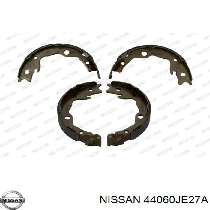 Купити 44060JE27A Nissan/Infiniti Гальмівні колодки гальма стоянки