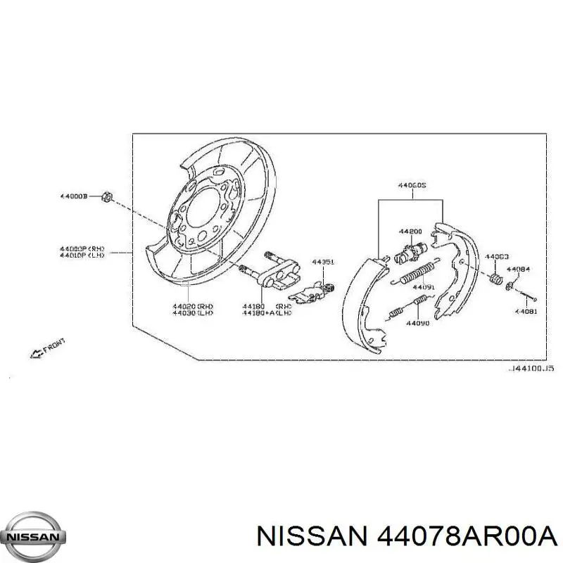  44078AR00A Nissan