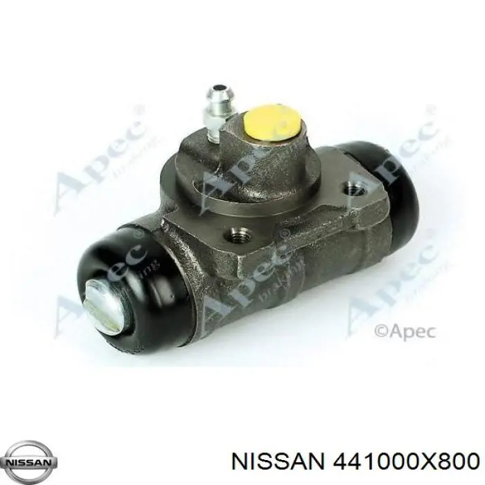 Купити 441000X800 Nissan/Infiniti Циліндр гальмівний колісний/робітник, задній