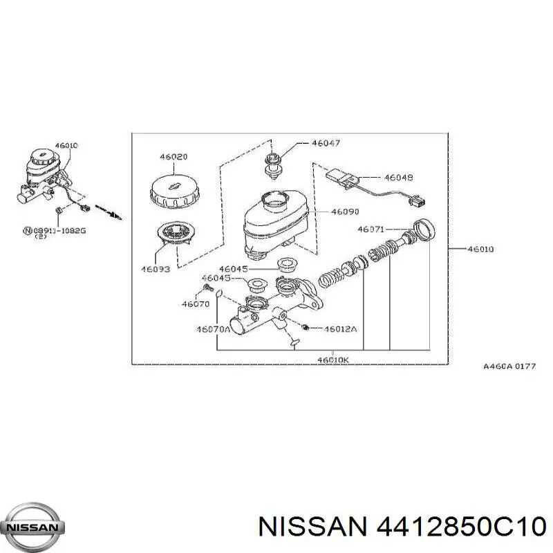 4412850C10 Nissan/Infiniti 