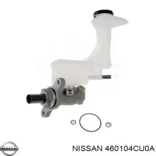 Циліндр головний гальма (Гідротормоз) Nissan/Infiniti 460104CU0A ціна, від 12.42 USD