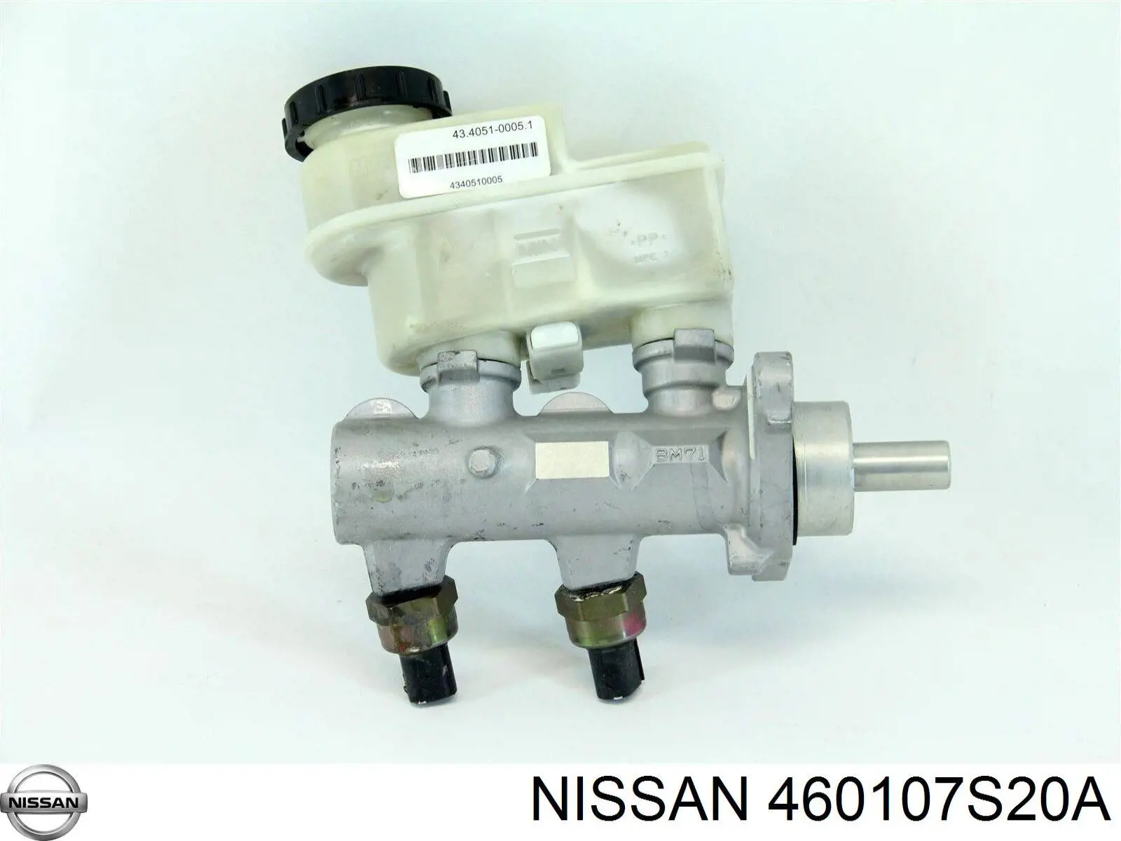 Циліндр головний гальма (Гідротормоз) Nissan/Infiniti 460107S20A ціна, від 120.63 USD