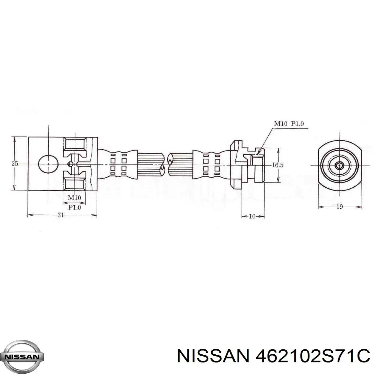  462102S71C Nissan