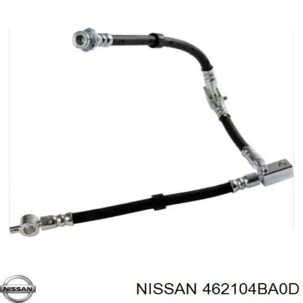 Шланг гальмівний задній, правий Nissan/Infiniti 462104BA0D ціна, від 6.33 USD
