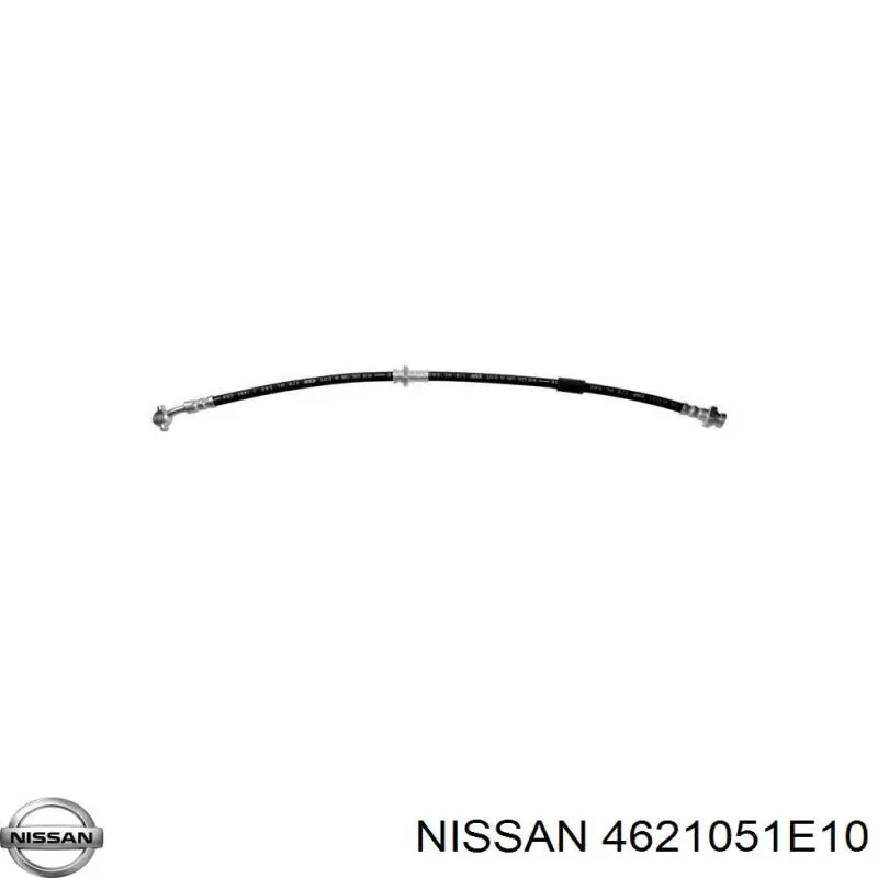Шланг гальмівний передній Nissan/Infiniti 4621051E10 ціна, від 45.61 USD