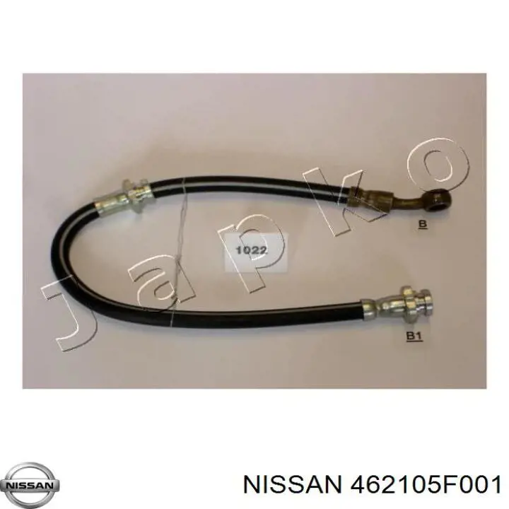 Шланг гальмівний передній Nissan/Infiniti 462105F001 ціна, від 10.61 USD