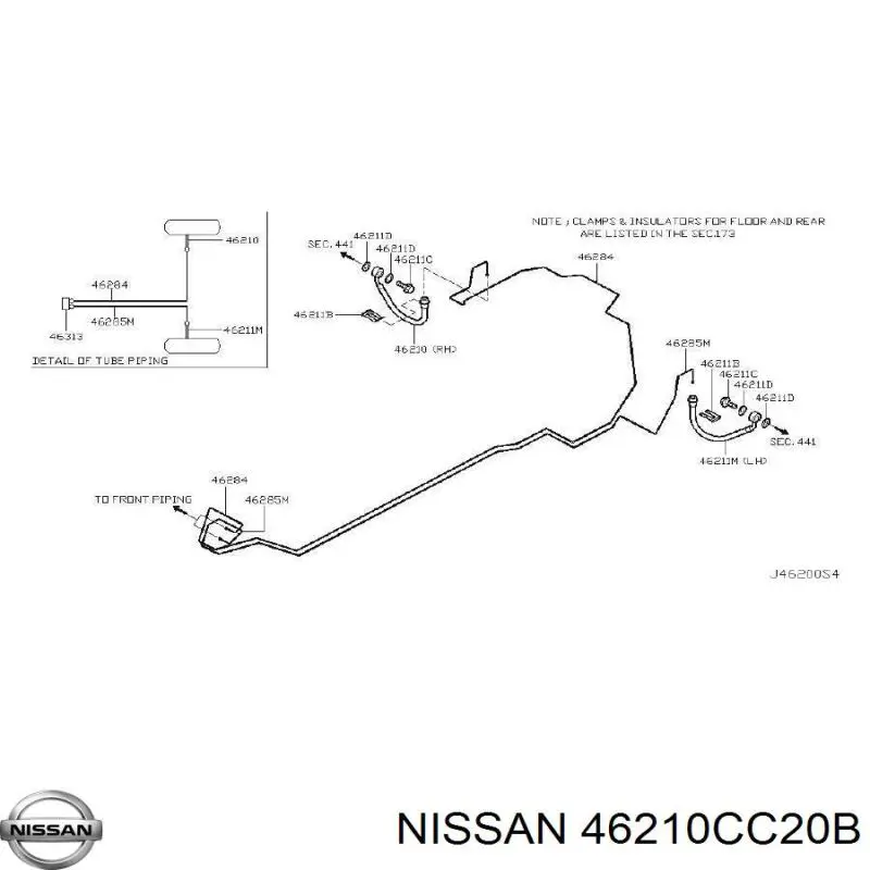  46210CC20B Nissan