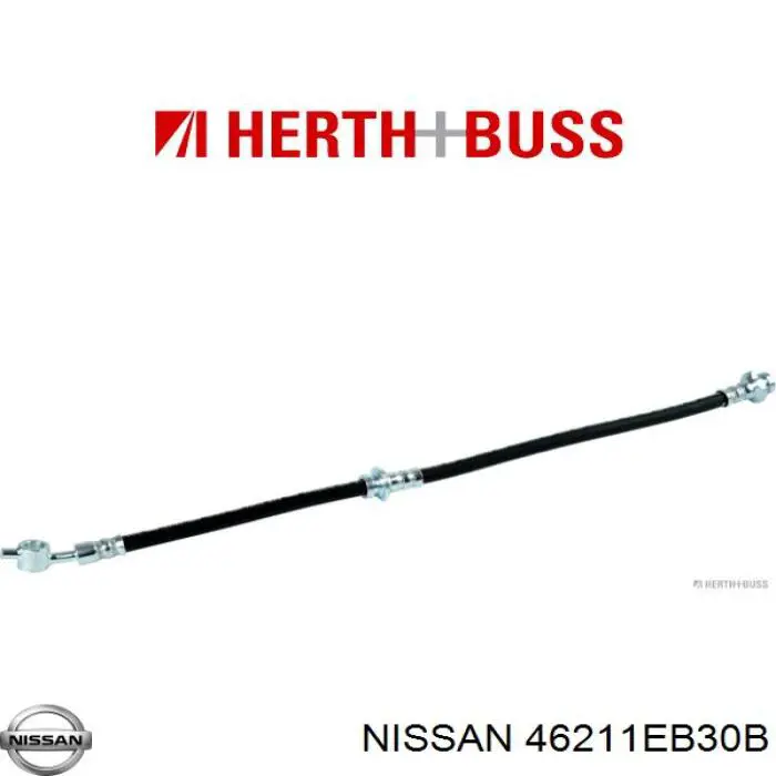 Купити 46211EB30B Nissan/Infiniti Шланг гальмівний передній, лівий