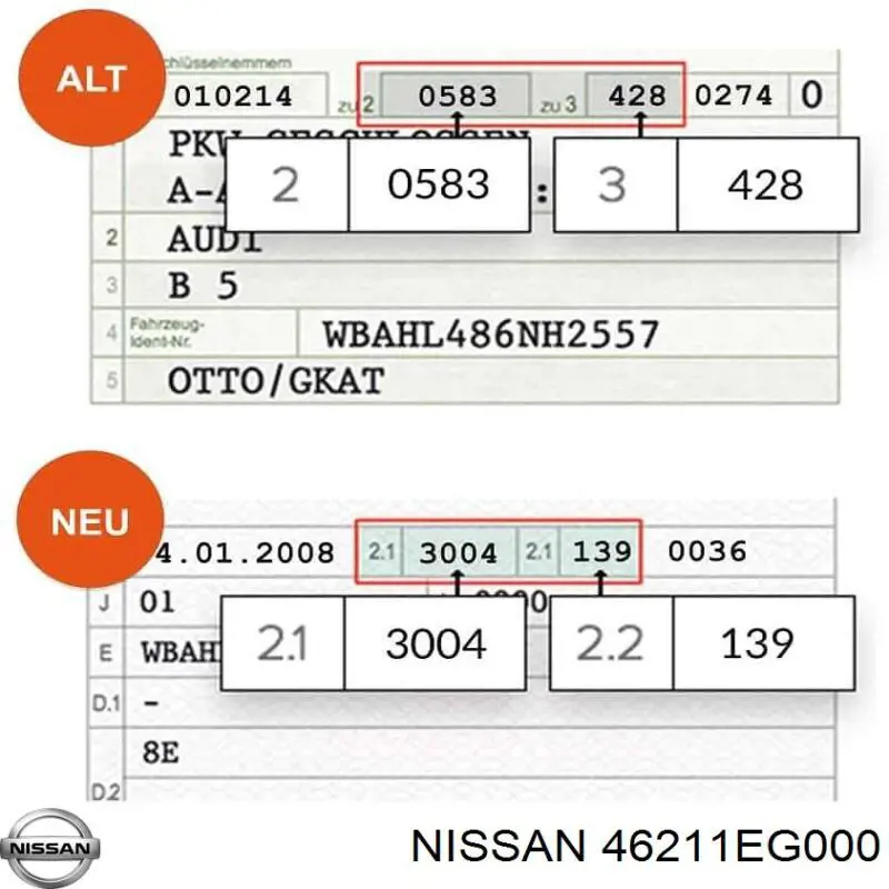  46211EG000 Nissan