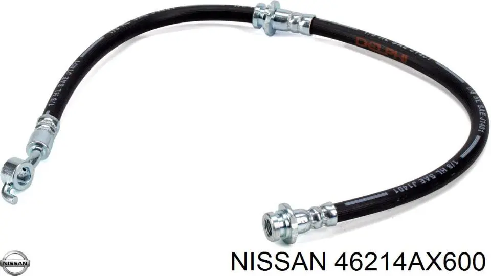 462149U00A Nissan шланг гальмівний задній
