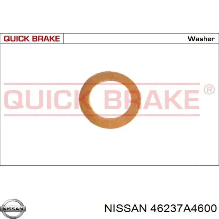 46237A4600 Nissan/Infiniti Шайба ущільнююча гальмівного шланга