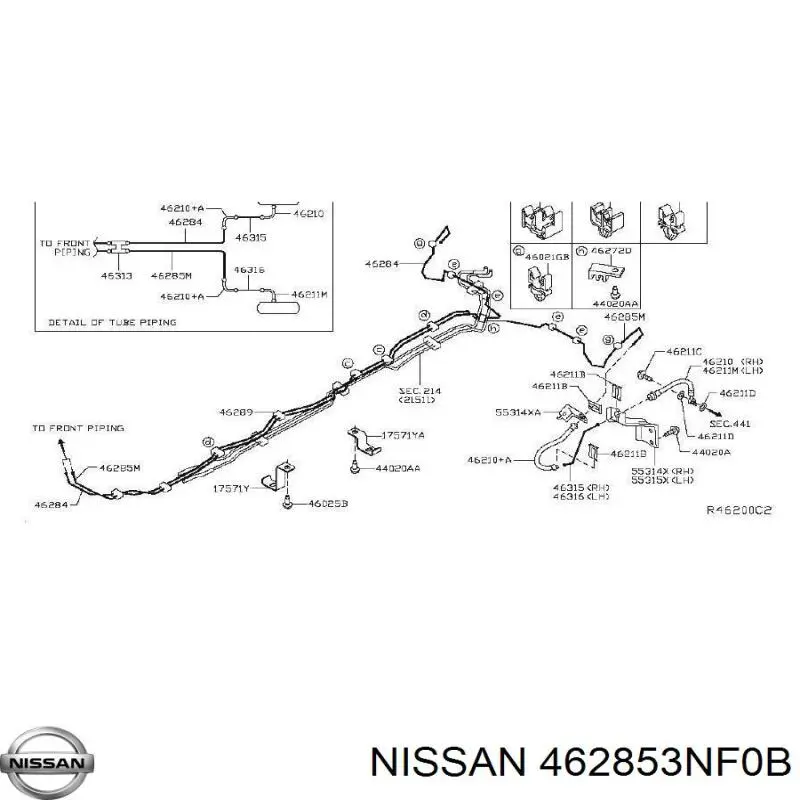 462853NF0B Nissan/Infiniti 