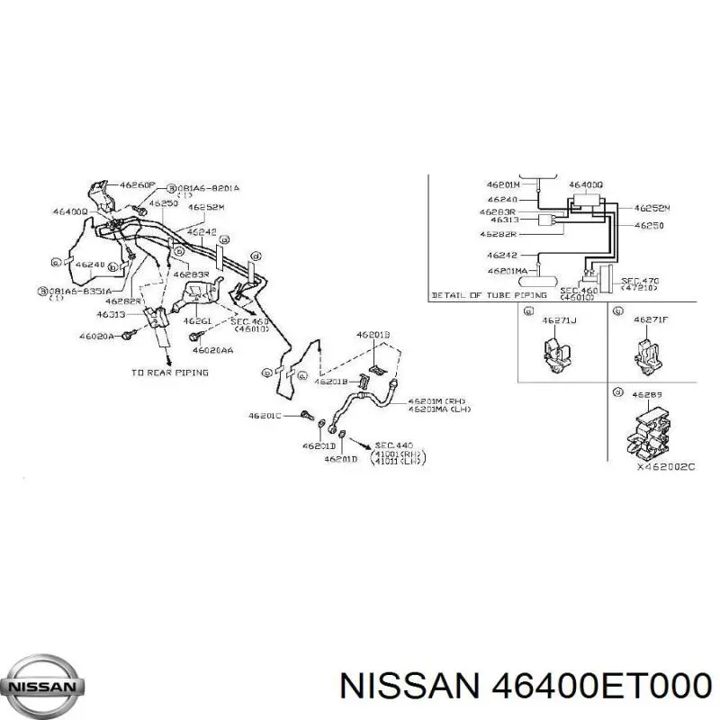 46400ET000 Nissan/Infiniti 