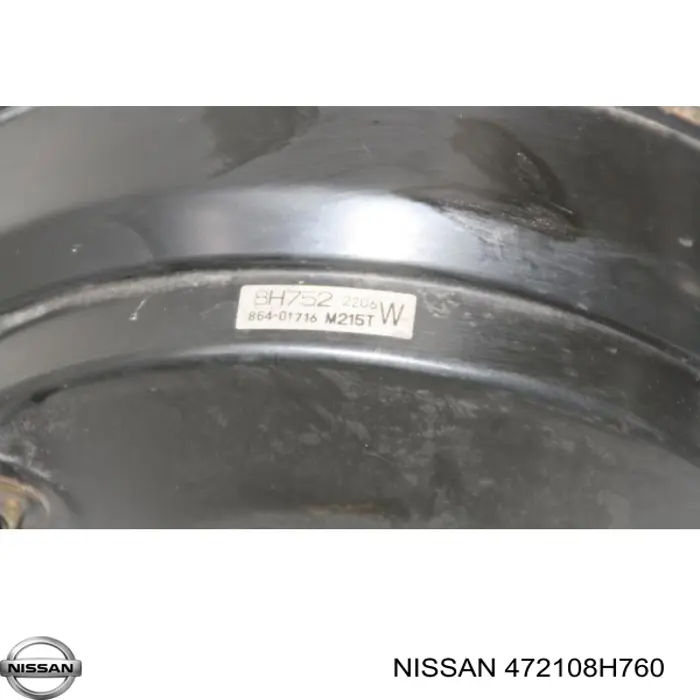 Підсилювач гальм вакуумний на Nissan X-Trail (T30)