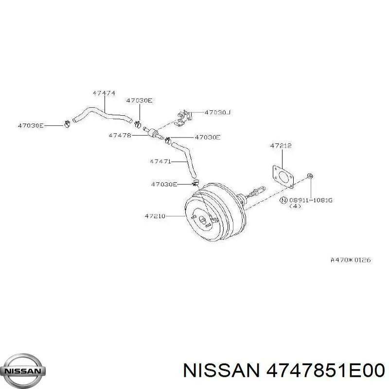  4747851E00 Nissan