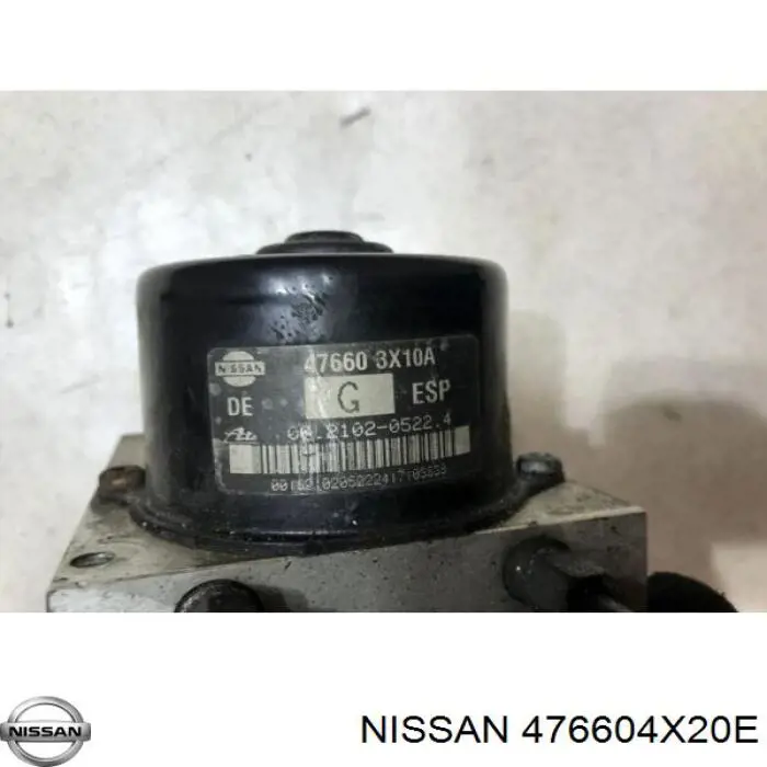 Блок АБС гідравлічний Nissan/Infiniti 476604X20E ціна, від 428.18 USD