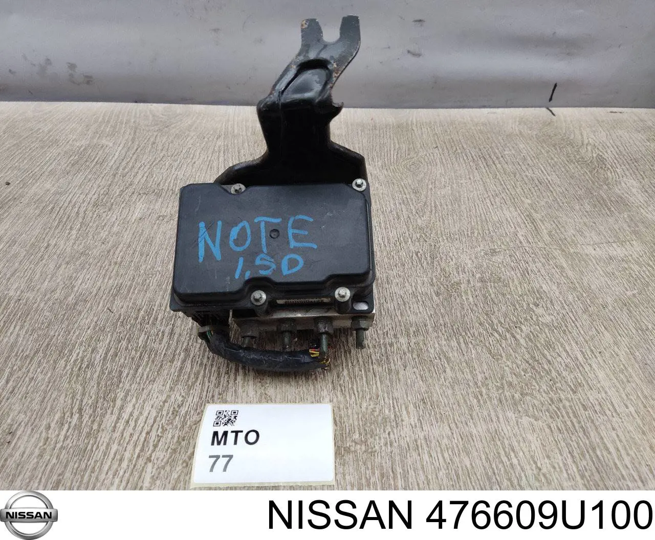 476609U100 Nissan блок керування абс (abs)