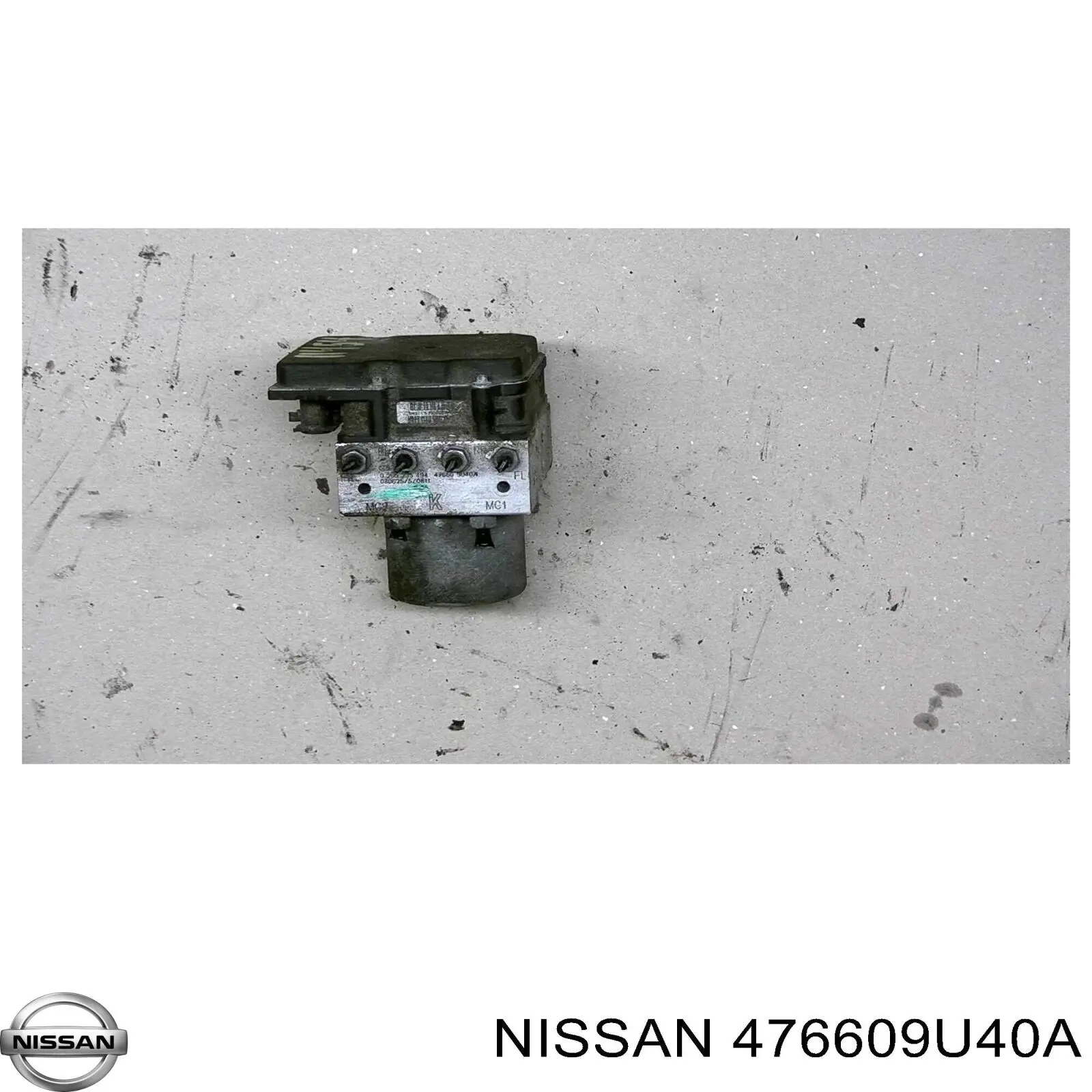 476609U40A Nissan/Infiniti Блок управління АБС (ABS)